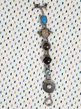 Sarah Blaine Sterling Silver One of a Kind Bracelet!